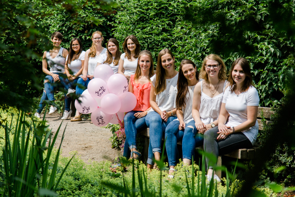Toller Junggesellinnenabschied im sommerlichen Planten un Blomen